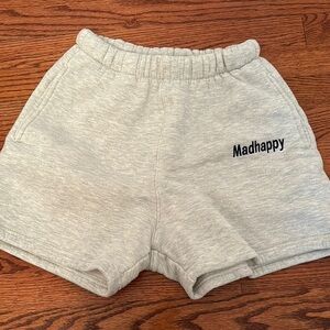 Madhappy Gray Sweat Shorts